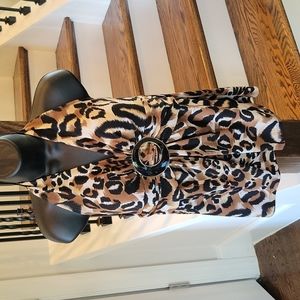 Leopard Print Halter Top